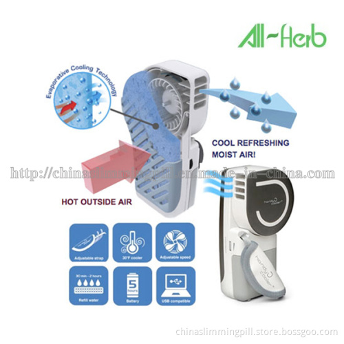 Christmas Gift Decoration New Sale High Quality USB Mini Portable Hand Held Air Conditioner Cooling Fan for Laptop